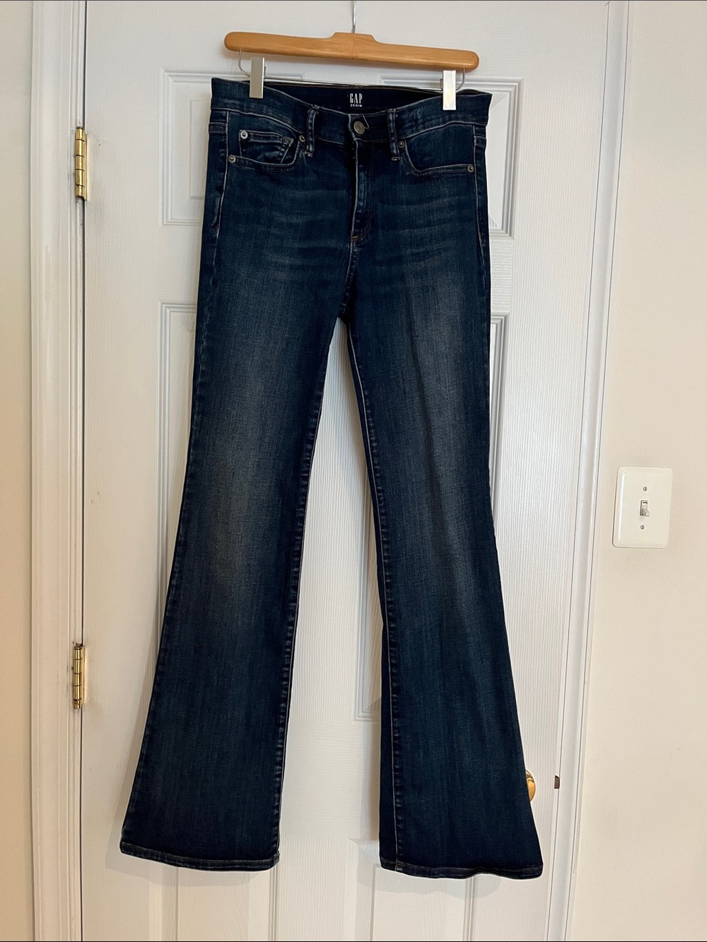 GAP Women's Dark Indigo Perfect Boot Jeans — Size 28S